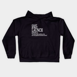 Giant Robot Launch Kids Hoodie